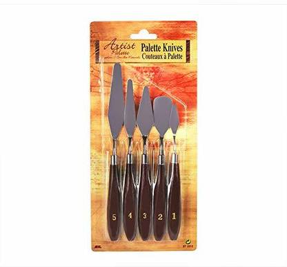 KALBI Artist 5 Pieces Painting Palette Knife Set