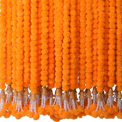 OUTRANK Orange Marigold Artificial Flower