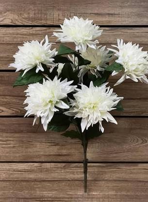 Anandani White Artificial Flower