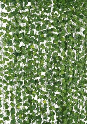 YTMART Artificial plants Green Hibiscus Artificial Flower