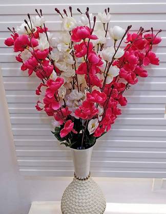 well art gallery Multicolor Peach Blossom Artificial Flower