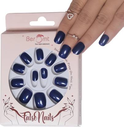BEROMT PREMIUM GLOSSY NAILS - 330 blue