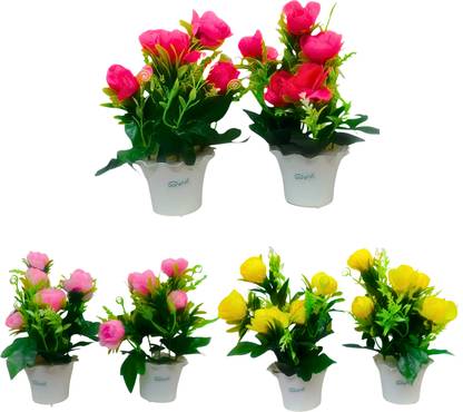 Wild Artificial Plant  with Pot
