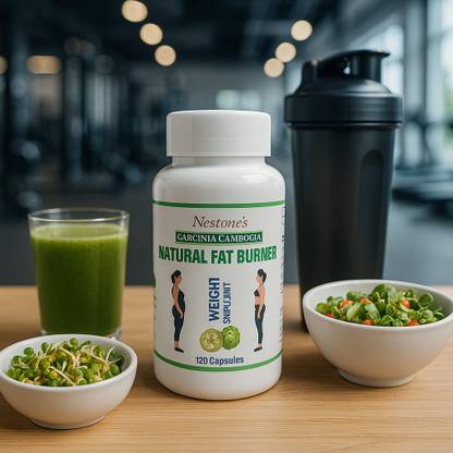nestona Garcinia Cambogia Capsules | Fat Burner Capsules | Pure and Organic