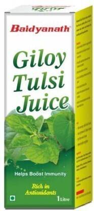 Baidyanath Giloy Tulsi Juice - 1 Ltr (Pack of 3)