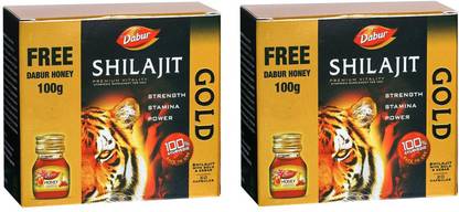 Dabur Shilajit Gold Capsules with Honey