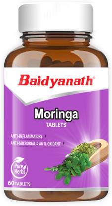 Baidyanath Moringa Tablets | Helps in maintaining overall health and wellness | Relief in Cough and Cold, Boost Metabolism and Digestion |
