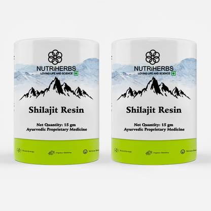 Nutriherbs Pure Himalayan Shilajit Resin for Strength & Stamina Booster - 30g