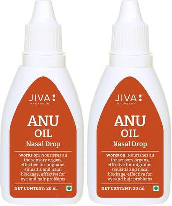 JIVA Anu Oil - Good in Sinusitis, Allergic Rhinitis, Headache and Migraine