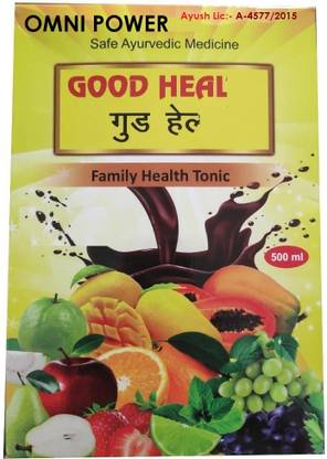 Omni Power Ayurvedic Good Weight Gain Health Syrup 500ml for All Age Group Unisex
