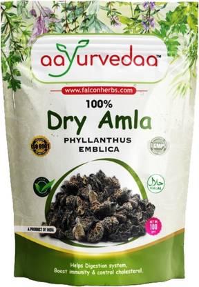 Aayurvedaa Dry Amla - 100gm - Helps digestion system