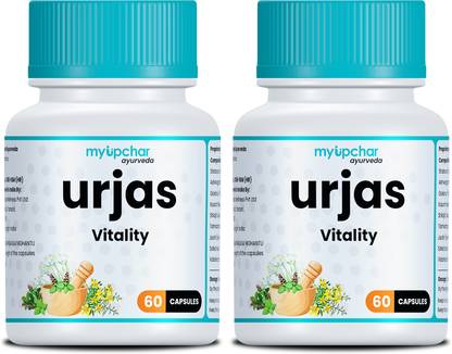 myupchar ayurveda Urjas Capsule for Men|Restore Strength, Stamina, Energy & Vitality-120 Capsules
