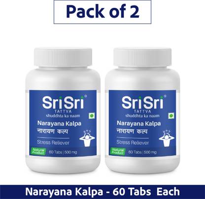 Sri Sri Tattva Narayana Kalpa - Stress Reliever, 60 Tabs