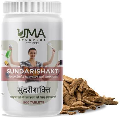Uma Ayurveda Sundarishakti 1000 Tab Useful in Female Disorders