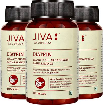 JIVA AYURVEDA Diatrin Tablets 120 Tablets