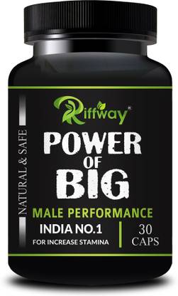 Riffway Power of Big S-E-X Men Capsules For Stable Harder Erection Improve Stamina