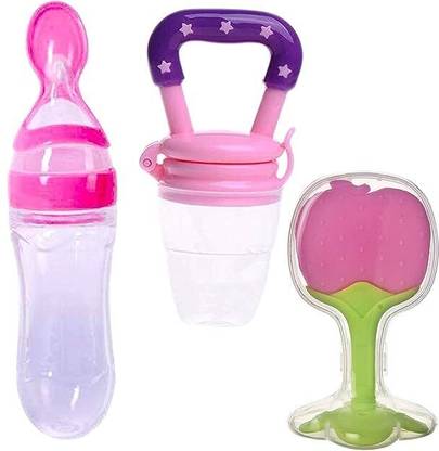 Kidsy Zilla Baby Cereal Rice Paste Squeeze Feeding Milk Bottle_3 - 150 ml
