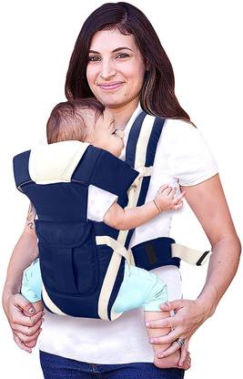 DECRONICS Adjustable Baby Carry Bag 4 in 1 Positions for 0 to 3 Year with Safety Belt Baby Carrier