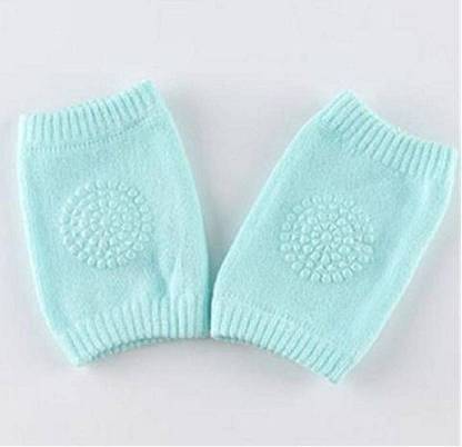 PARIS Silicon dotted round shape, Stitched, Flexible Multicolor Baby Knee Pads