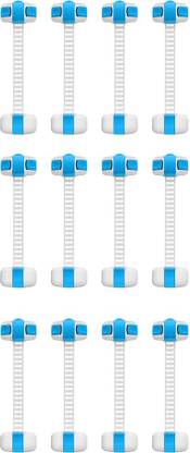 Safe-o-kid High Quality, Adjustable Medium Multi-Purpose Child Safety Lock (Pack of 12)