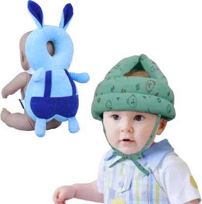 smilykid Baby Head And Back Protector, Baby Head Safety Cap, Baby Helmet (Set Of 2)