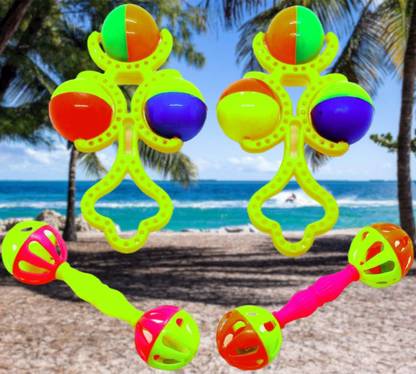 Dynamic Retail Global Rattles for baby, rattle toys set for infants kids newborn sound toys RT365 Rattle