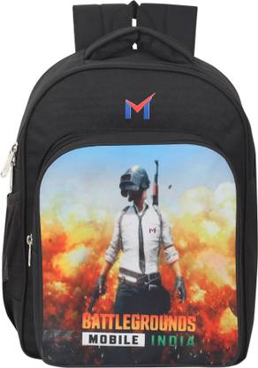 M PUBG SCHOOL Bag For Nursery (LKG/UKG/1st std & 2nd std) Waterproof School Bag