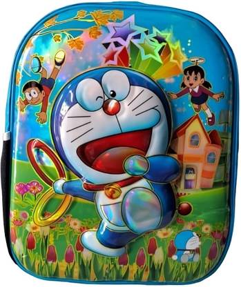 BHAGAT JI TRADER Doremon Waterproof School Bag