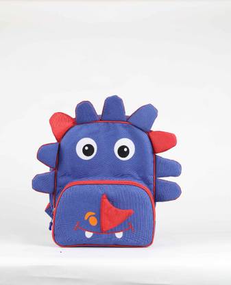 cute Rhino Print Baby Bag for Kids (2-6 year) Blue color 15 L Backpack Waterproof School Bag