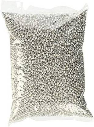 Veganic Silver Balls | Cake Decoration Pearl Ball | Silver Disco Balls Sprinkles Topping