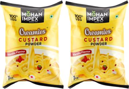 Mohan Impex Premium 1 kg Custard Powder Custard Powder