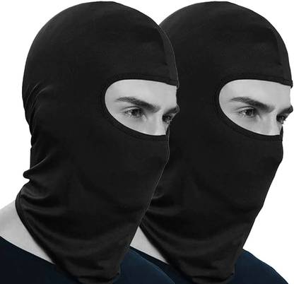 Kingsway Black Bike Face Mask for Men & Women