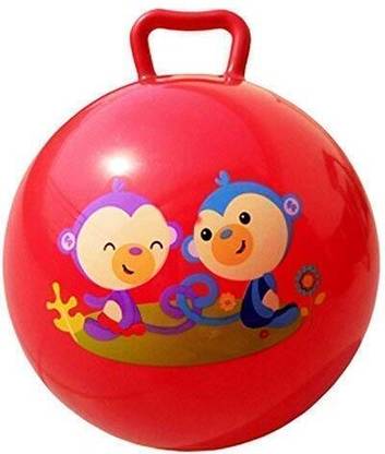 Wishbone Rubber Hop Ball Hoppity Bouncy Jumping Hop-Pity Ball