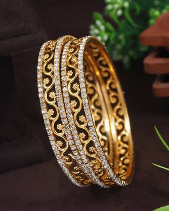 Alloy Gold-plated Bangle Set