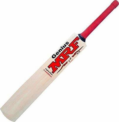 MRF Virat Kohli bat|Size-4| For 8-11 Years Boys/Girls|Tennis Ball With Cover|Under 500 Poplar Willow Cricket  Bat For 9 - 11 Yrs