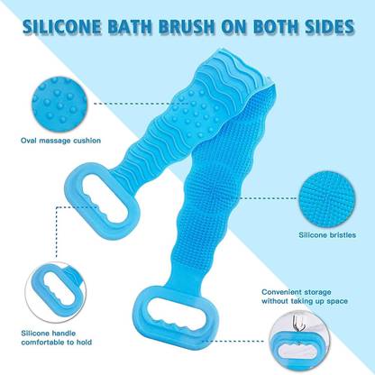 OM Creations Silicone Bath Brush/Belt 88-505