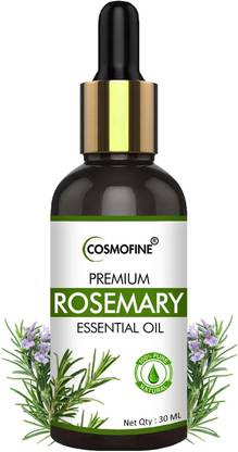 cosmofine Rosemary Essential Oil Strengthens Hair Roots, Fights Acne, Pimples & Dark Spots