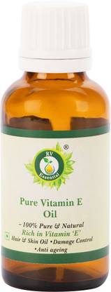 R V Essential Pure Vitamin E Oil 10ml (100% Pure and Natural Rich in Vitamin E)
