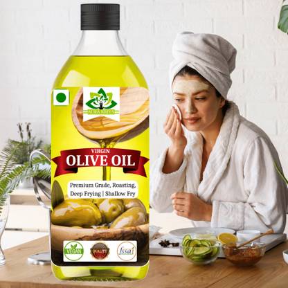 Aura Kriya Virgin Olive for Face Care | Jaitun ka Tail for Hair & Body Massage | Olive Oil
