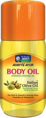 Allen's Ayurvedic Body massage oil (100 ml x 4 Packs)