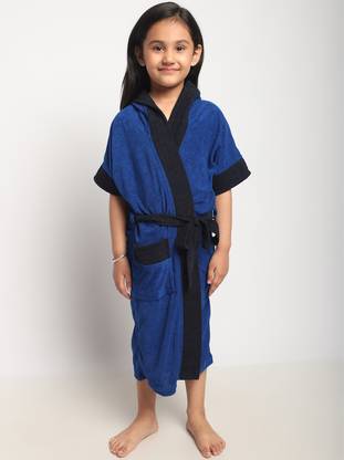 ELEVANTO Blue Large Bath Robe