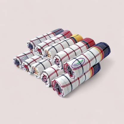 Ninki Fresh Bath Towel Cotton 180 GSM Wet Cotton Cleaning Cloth