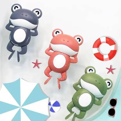 Hofason Cute Swimming Bath Toys for Toddlers 1-3, New Born Baby Bathtub Water Toys Bath Toy