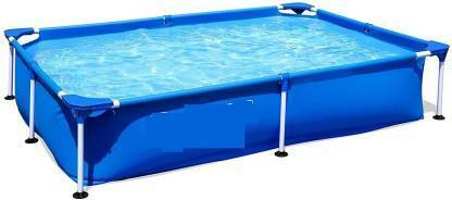 Pan Aromas (56401) Portable Swimming Pool for Adults 7.2 FT X 4.9 FT X 1.4 FT Inflatable Swimming Pool