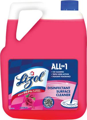 Lizol Disinfectant Surface and Floor Cleaner Floral