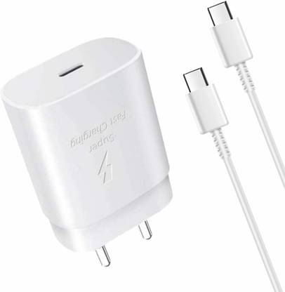 MAK 25 W PD 3 A Wall Charger for Mobile with Detachable Cable