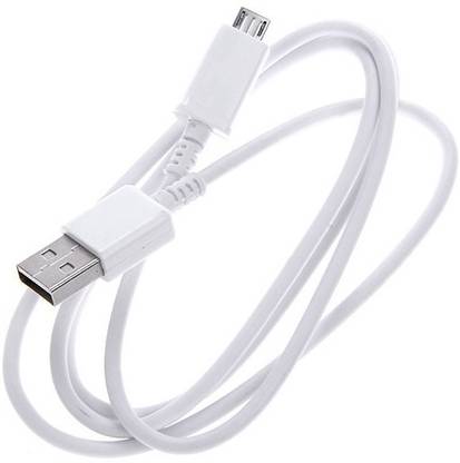 ri i spark Micro USB Cable 1.2 m RI DC-15 White 1.2 m Micro USB Cable (Compatible with Mobile, Tablet,)