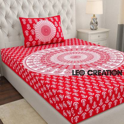 Leo Creation Cotton Single Bed Spread
