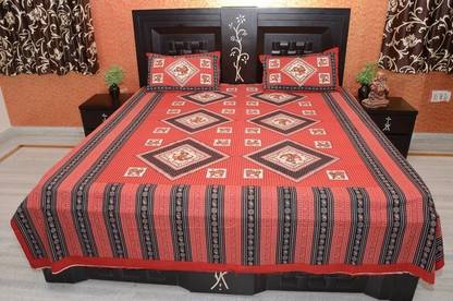 104 TC Cotton Double Bedsheet
