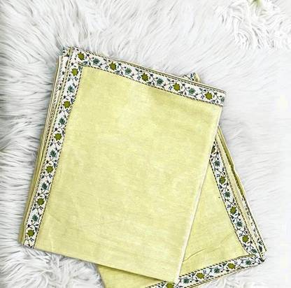 BLENZZA DECO 180 TC Cotton Single Self Design Flat Bedsheet